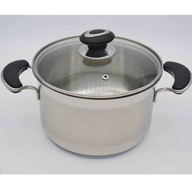 Кастрюля со стеклянной крышкой 1,8 л.,