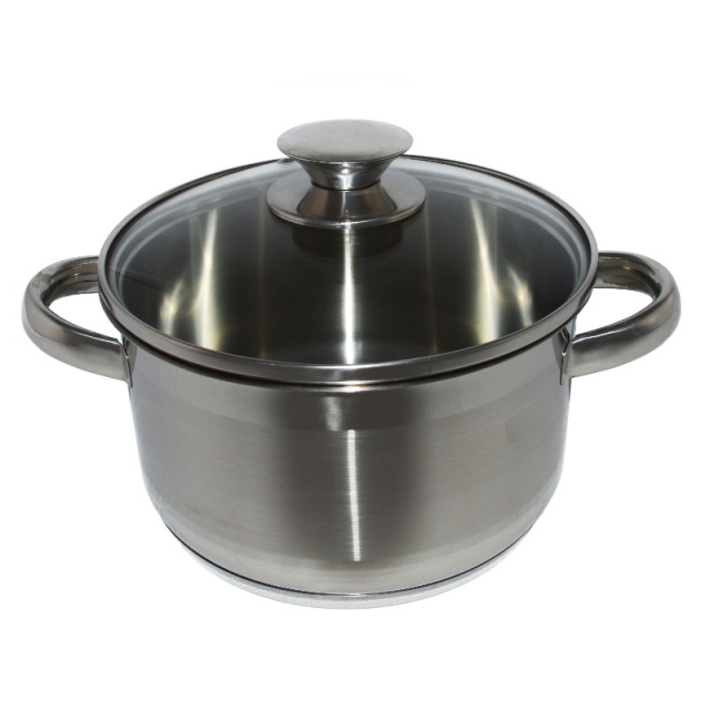 Кастрюля со стеклянной крышкой 2 л.,