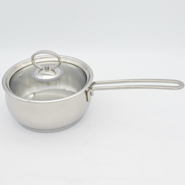 Ковш со стеклянной крышкой 1,2 л.,