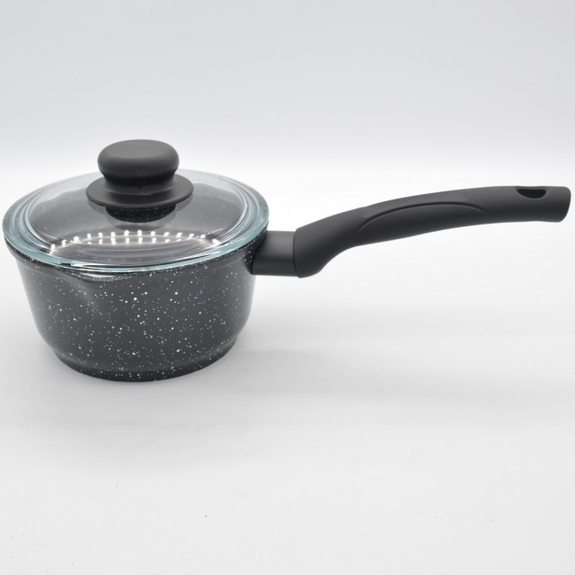 Ковш  со стеклянной крышкой 0.75 л.,