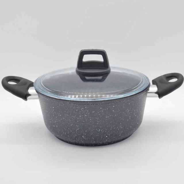 Кастрюля 2,0 л.,  со стеклянной крышкой