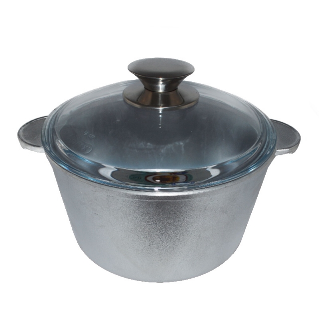 Кастрюля  универсал. со стеклянной  крышкой 1,5л.