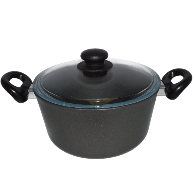 Кастрюля 4,0л со стеклянной крышкой